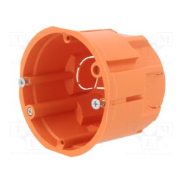 10 pcs : A.0044LP - Enclosure: junction box, Ø: 68mm, Z: 61mm, plaster embedded, IP30