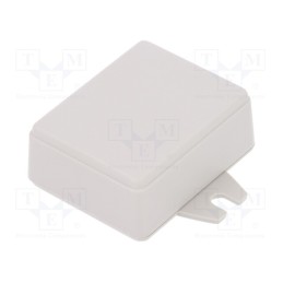 10 pcs : Z47UJ ABS - Enclosure: multipurpose, X: 40mm, Y: 50mm, Z: 20mm, with fixing lugs