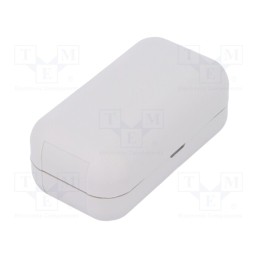 10 pcs : KM-24 GY - Enclosure: multipurpose, X: 30mm, Y: 55mm, Z: 24mm, ABS, grey