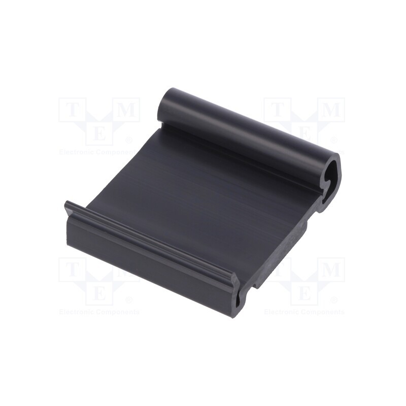 10 pcs : KL35K040 - DIN rail mounting bracket, PVC, 40mm, Rail: TS35