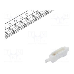 20 pcs : OSY54008C1F - LED, SMD, 4008, yellow, 200÷400mcd, 4x0.8x1.4mm, 120°, 1.8÷2.4V