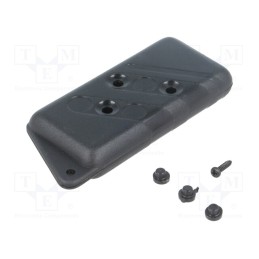 10 pcs : P-14/3/BK - Enclosure: for remote controller, X: 37mm, Y: 84mm, Z: 14mm