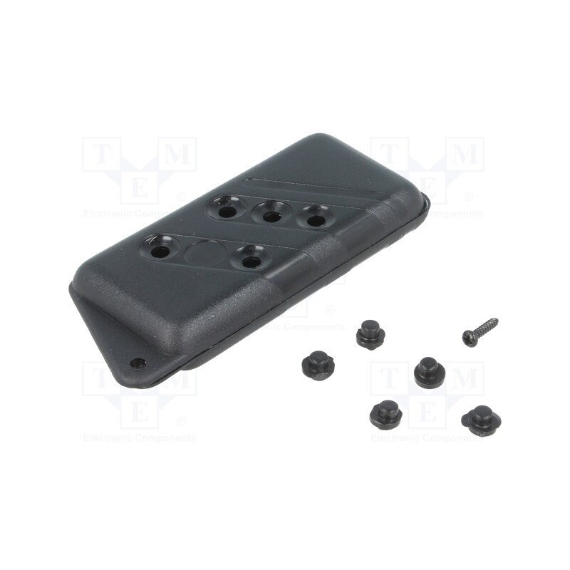 10 pcs : P-14/5/BK - Enclosure: for remote controller, X: 37mm, Y: 84mm, Z: 14mm