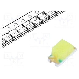 50 pcs : FYLS-0603UWC - LED, SMD, 0603, white cold, 600mcd, 7000K, 130°, 20mA, 2.8÷3.6V