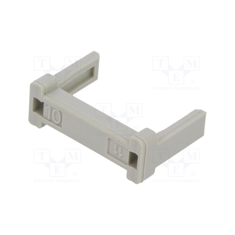 50 pcs : 9185109002 - Cable clamp, PIN: 10, IDC connectors, SEK
