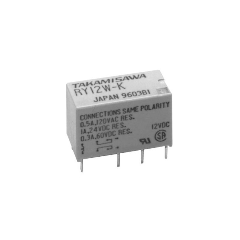 1 pcs - Fujitsu Through Hole Signal Relay, 48V dc Coil, 1A Switching Current, DPDT