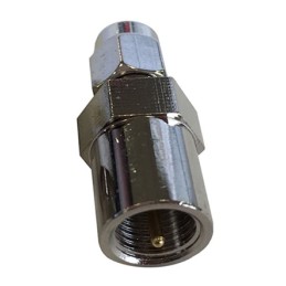 2 pcs - RF Solutions Straight 50Ω RF Adapter FME Plug to SMA Plug