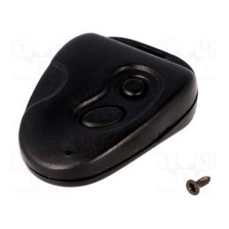 10 pcs : P-6 BK - Enclosure: for remote controller, X: 38mm, Y: 52mm, Z: 14mm