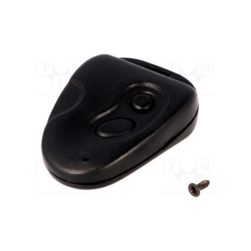 10 pcs : P-6 BK - Enclosure: for remote controller, X: 38mm, Y: 52mm, Z: 14mm