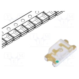 50 pcs : FYLS-1206UBC - LED, SMD, 1206, blue, 120mcd, 3.2x1.6x1.1mm, 140°, 2.8÷3.6V, 20mA