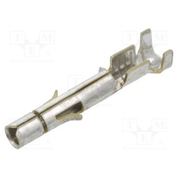 50 pcs : 926882-1 - Contact, female, brass, tinned, 0.5÷2mm2, 20AWG÷14AWG, tape, 6.35mm