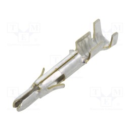 50 pcs : 926887-1 - Contact, male, brass, tinned, 0.5÷2mm2, 20AWG÷14AWG, split, crimped