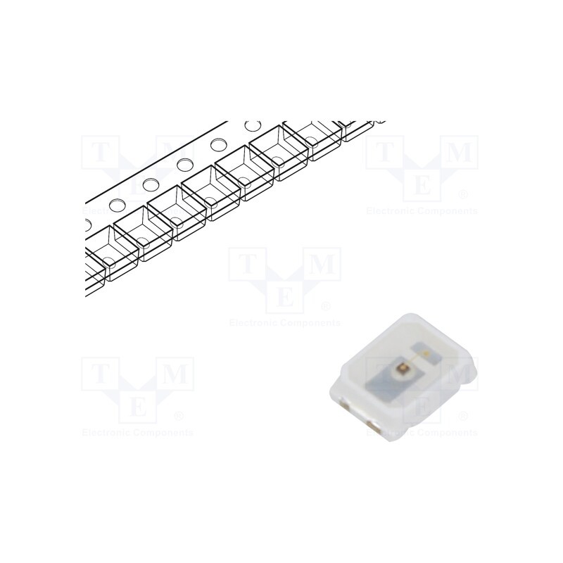100 pcs : RF-AURI16TS-ED - LED, SMD, 2216,PLCC2, orange, 170÷430mcd, 2.2x1.6x0.55mm, 120°