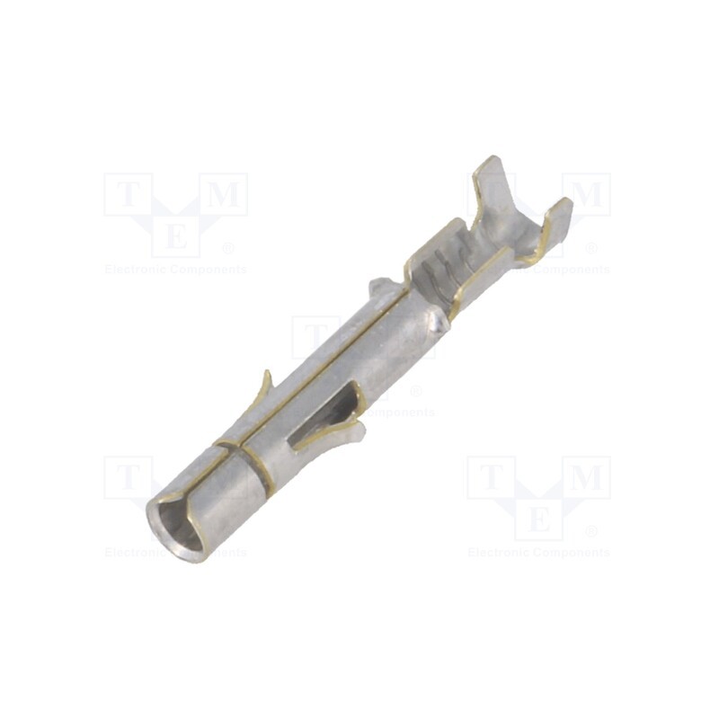 50 pcs : 926895-1 - Contact, female, brass, tinned, 0.2÷0.8mm2, 24AWG÷18AWG, bulk