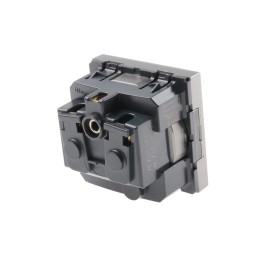 1 pcs - Legrand 1 Gang Plug Socket, 16A, Type E - French, Indoor Use