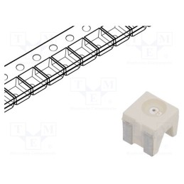 20 pcs : LS A67K-J1K2-1 - LED, SMD, 4040, red, 15÷30.3mlm, 4.5÷11.2mcd, 4.2x4.2x2.85mm, 120°