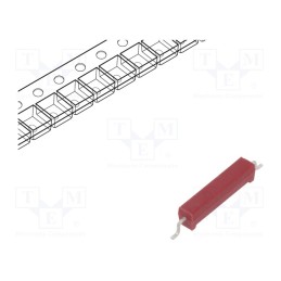 10 pcs : CT10-2540-G1 - Reed switch, Range: 25÷40AT, Pswitch: 10W, 2.41x2.92x11.63mm
