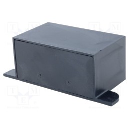 10 pcs : KM-31 BK - Enclosure: with panel, X: 88mm, Y: 38mm, Z: 28mm, ABS, black