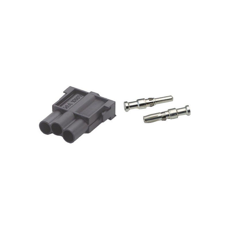 1 pcs - Epic Contact Heavy Duty Power Connector Module, 50A, Female, MC 3.6, MCB Series, 3 Contacts