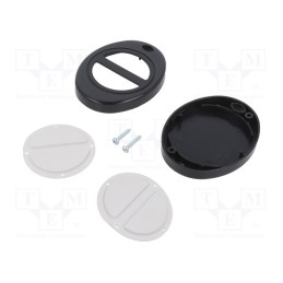 10 pcs : G1402-2B - Enclosure: for remote controller, UL94HB, X: 43mm, Y: 55mm