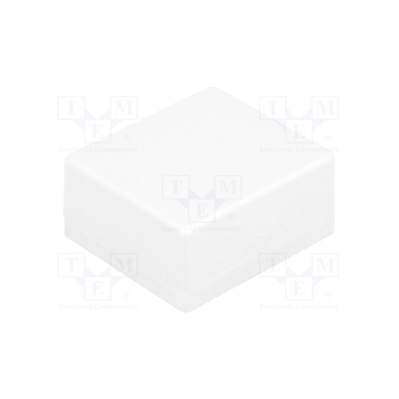 10 pcs : KM-2A GY - Enclosure: multipurpose, X: 42mm, Y: 48mm, Z: 22mm, ABS, grey