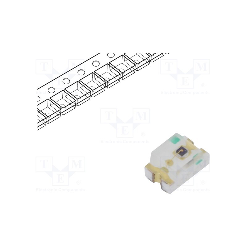 20 pcs : IR17-21C/TR8 - IR transmitter, 0805, transparent, 120°, λp max: 940nm, SMD, 65mA