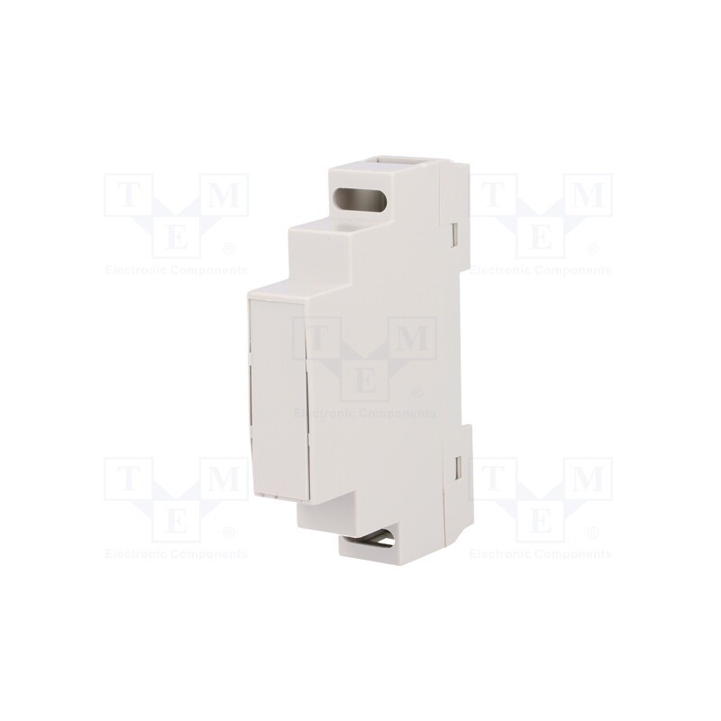10 pcs : Z105 ABS V0 - Enclosure: for DIN rail mounting, Y: 90mm, X: 17mm, Z: 65mm, ABS