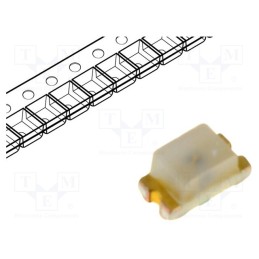 20 pcs : HSMG-C190 - LED, SMD, 0603, green, 4.5÷15mcd, 1.6x0.8x0.8mm, 170°, 2.2÷2.6V