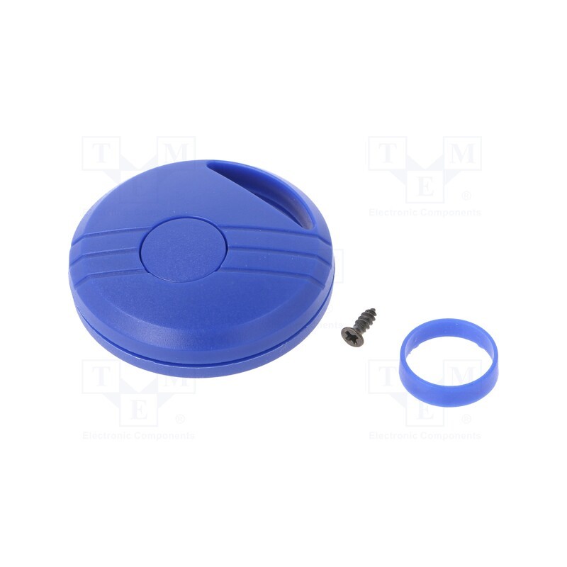 10 pcs : P-16/DBL - Enclosure: for remote controller, Z: 13mm, Enclos.mat: ABS, Ø: 38mm