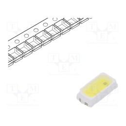 20 pcs : LUW JLSH.01-7B6C-I4Q7-1-20-R18 - LED, SMD, 3014, white, 7.205÷10.184lm, 2240÷3550mcd, 120°, 20mA