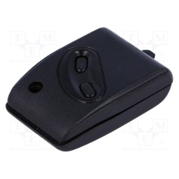 10 pcs : P-13 BK - Enclosure: for remote controller, X: 35mm, Y: 50mm, Z: 15mm