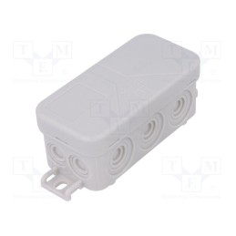 10 pcs : 31090801 - Enclosure: junction box, X: 43mm, Y: 90mm, Z: 37mm, polypropylene PP
