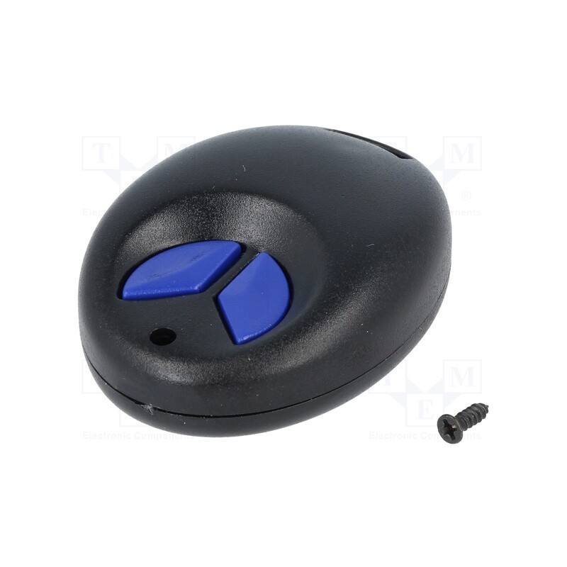 10 pcs : P-101 BK - Enclosure: for remote controller, X: 39mm, Y: 51mm, Z: 15mm