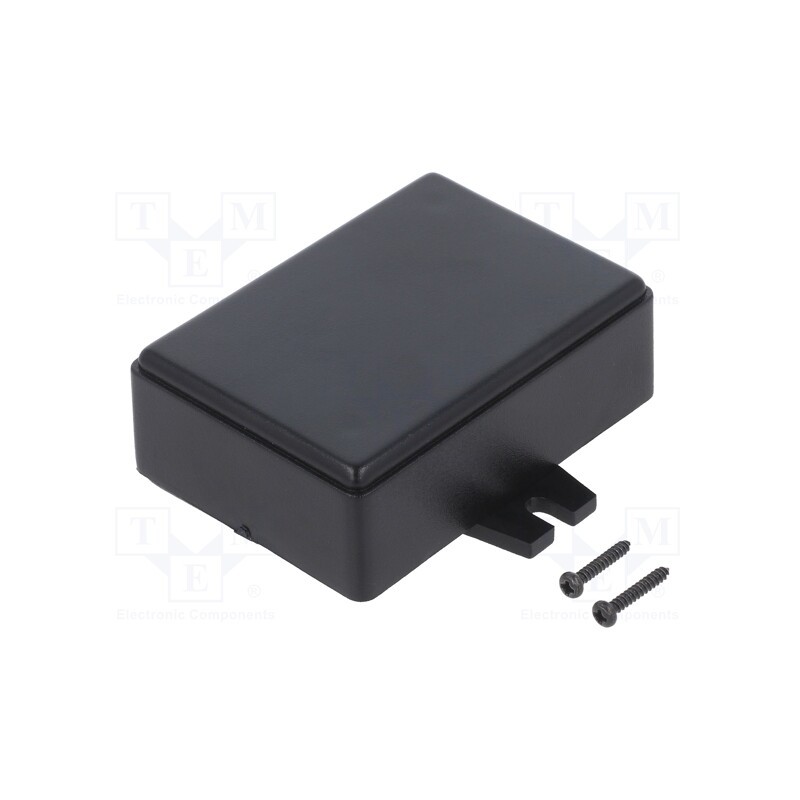 10 pcs : KM-27/2BK - Enclosure: multipurpose, X: 48.5mm, Y: 68mm, Z: 25mm, ABS, black