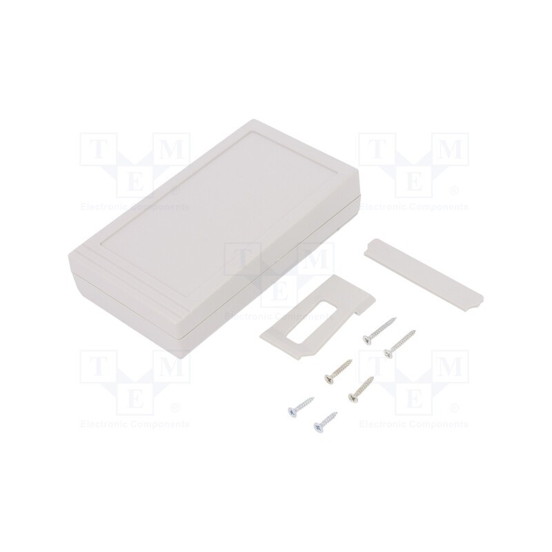 10 pcs : Z48J ABS - Enclosure: multipurpose, X: 81mm, Y: 145mm, Z: 35mm, ABS, grey