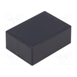 10 pcs : KM-201 BK - Enclosure: multipurpose, X: 36mm, Y: 50mm, Z: 20mm, ABS, black