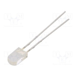 20 pcs : IR533C - IR transmitter, 5mm, transparent, 25°, λp max: 940nm, THT, 100mA