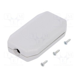 10 pcs : P-15ND GY -AS - Enclosure: for remote controller, X: 38mm, Y: 65mm, Z: 16mm