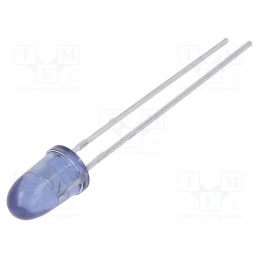 20 pcs : IR383 - IR transmitter, 5mm, blue, 20°, λp max: 940nm, THT, 100mA, 1.2÷1.8V