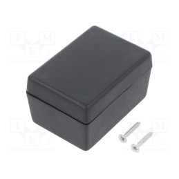10 pcs : Z24 ABS - Enclosure: multipurpose, X: 47mm, Y: 66mm, Z: 38mm, ABS, black