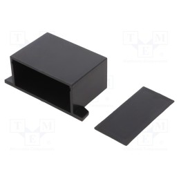 10 pcs : Z8U ABS - Enclosure: with panel, with fixing lugs, X: 70mm, Y: 50mm, Z: 34mm