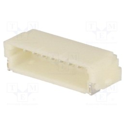 50 pcs : A1001WR-S-8P - Socket, wire-board, male, 1mm, PIN: 8, SMT, 50V, 1A, tinned, 20mΩ
