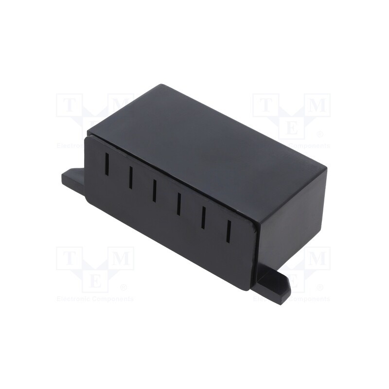 10 pcs : Z9WU ABS - Enclosure: multipurpose, X: 62mm, Y: 33.5mm, Z: 25mm, ABS, black