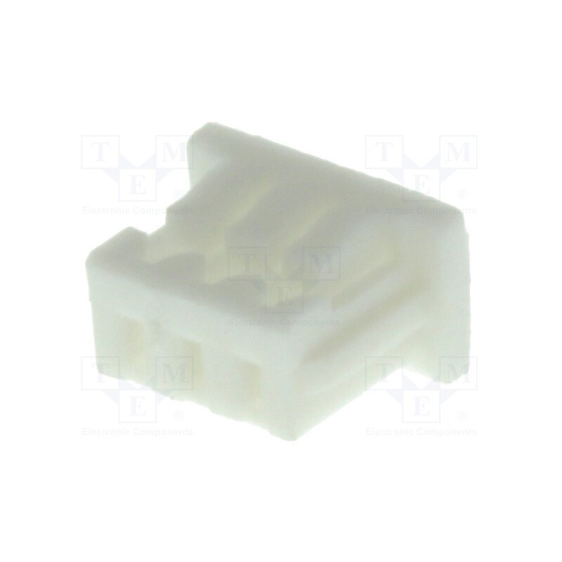 100 pcs : A1250H-3P - Plug, wire-board, female, 1.25mm, PIN: 3, w/o contacts, for cable