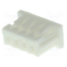100 pcs : A1250H-4P - Plug, wire-board, female, 1.25mm, PIN: 4, w/o contacts, for cable