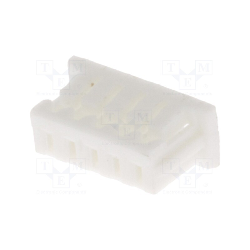 50 pcs : A1250H-5P - Plug, wire-board, female, 1.25mm, PIN: 5, w/o contacts, for cable