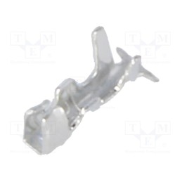 100 pcs : A1250-TPE - Contact, female, phosphor bronze, tinned, 32AWG÷28AWG, crimped, 1A