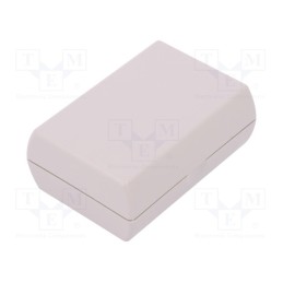 10 pcs : Z94J ABS - Enclosure: multipurpose, X: 46mm, Y: 65mm, Z: 26mm, ABS, light grey