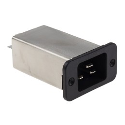 1 pcs - EPCOS 16A, 250 V ac/dc Panel Mount IEC Inlet Filter B84771M0016A000, Tab