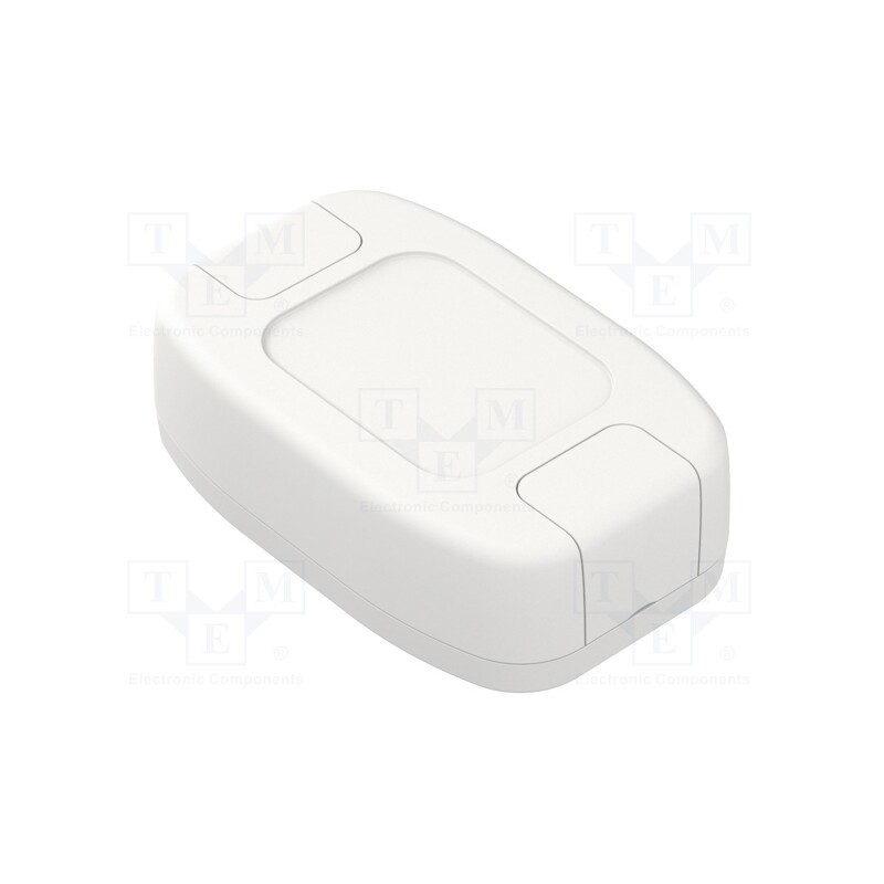 10 pcs : ZM110.70.33B ABS - Enclosure: multipurpose, X: 70mm, Y: 110mm, Z: 33mm, ZM, ABS, white